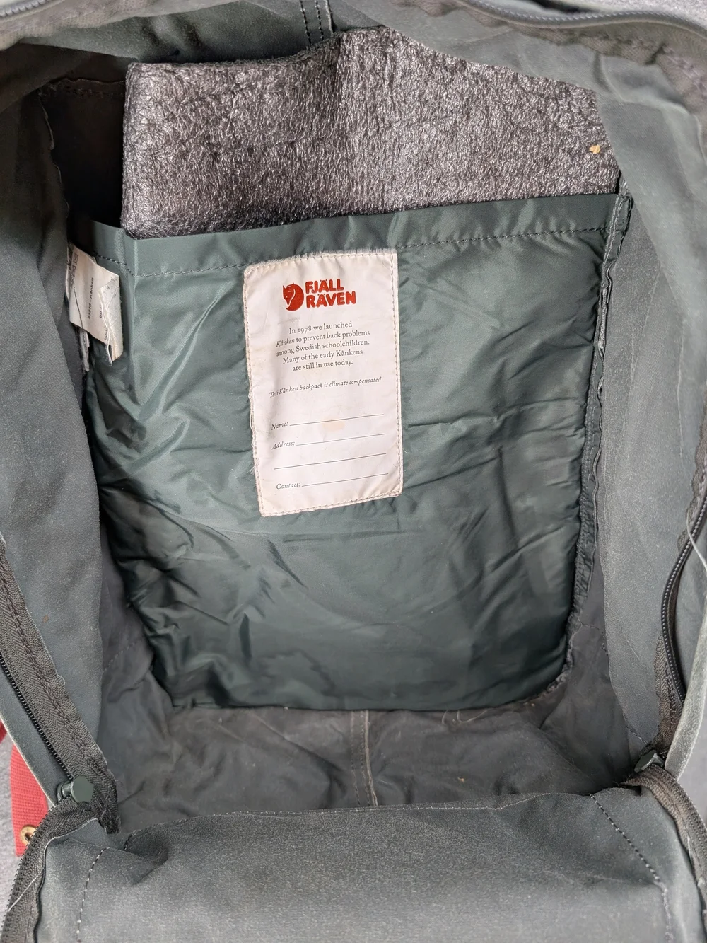 Fjallraven sturdy kånken